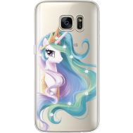 Силіконовий чохол BoxFace Samsung G930 Galaxy S7 Unicorn Queen (935495-rs3)