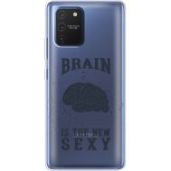 Силіконовий чохол BoxFace Samsung G770 Galaxy S10 Lite Sexy Brain (38972-cc47)