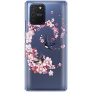 Силіконовий чохол BoxFace Samsung G770 Galaxy S10 Lite Swallows and Bloom (938972-rs4)