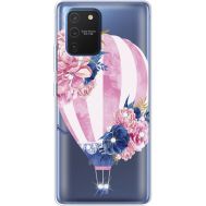 Силіконовий чохол BoxFace Samsung G770 Galaxy S10 Lite Pink Air Baloon (938972-rs6)