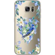 Силіконовий чохол BoxFace Samsung G935 Galaxy S7 Edge Spring Bird (35048-cc96)