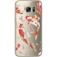 Силіконовий чохол BoxFace Samsung G935 Galaxy S7 Edge Japanese Koi Fish (35048-cc3)