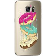 Силіконовий чохол BoxFace Samsung G935 Galaxy S7 Edge Donuts (35048-cc7)