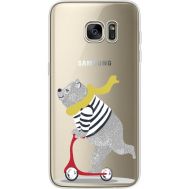 Силіконовий чохол BoxFace Samsung G935 Galaxy S7 Edge Happy Bear (35048-cc10)