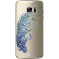 Силіконовий чохол BoxFace Samsung G935 Galaxy S7 Edge Feather (35048-cc38)