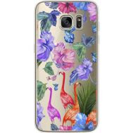 Силіконовий чохол BoxFace Samsung G935 Galaxy S7 Edge Flamingo (35048-cc40)