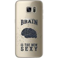 Силіконовий чохол BoxFace Samsung G935 Galaxy S7 Edge Sexy Brain (35048-cc47)