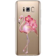Силіконовий чохол BoxFace Samsung G950 Galaxy S8 Floral Flamingo (35049-cc12)
