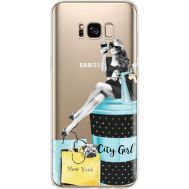 Силіконовий чохол BoxFace Samsung G955 Galaxy S8 Plus City Girl (35050-cc56)