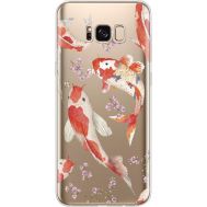 Силіконовий чохол BoxFace Samsung G955 Galaxy S8 Plus Japanese Koi Fish (35050-cc3)