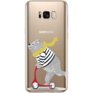 Силіконовий чохол BoxFace Samsung G955 Galaxy S8 Plus Happy Bear (35050-cc10)