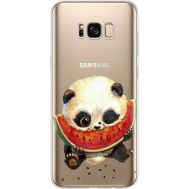 Силіконовий чохол BoxFace Samsung G955 Galaxy S8 Plus Little Panda (35050-cc21)