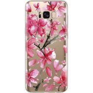Силіконовий чохол BoxFace Samsung G955 Galaxy S8 Plus Pink Magnolia (35050-cc37)
