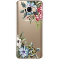 Силіконовий чохол BoxFace Samsung G955 Galaxy S8 Plus Floral (35050-cc54)