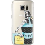 Силіконовий чохол BoxFace Samsung G930 Galaxy S7 City Girl (35495-cc56)