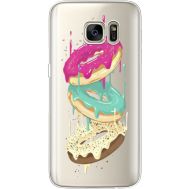 Силіконовий чохол BoxFace Samsung G930 Galaxy S7 Donuts (35495-cc7)