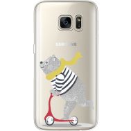 Силіконовий чохол BoxFace Samsung G930 Galaxy S7 Happy Bear (35495-cc10)