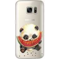 Силіконовий чохол BoxFace Samsung G930 Galaxy S7 Little Panda (35495-cc21)
