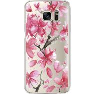 Силіконовий чохол BoxFace Samsung G930 Galaxy S7 Pink Magnolia (35495-cc37)