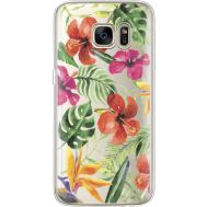 Силіконовий чохол BoxFace Samsung G930 Galaxy S7 Tropical Flowers (35495-cc43)