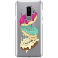 Силіконовий чохол BoxFace Samsung G965 Galaxy S9 Plus Donuts (35749-cc7)