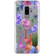 Силіконовий чохол BoxFace Samsung G965 Galaxy S9 Plus Flamingo (35749-cc40)