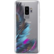 Силіконовий чохол BoxFace Samsung G965 Galaxy S9 Plus Feathers (35749-cc48)