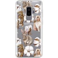 Силіконовий чохол BoxFace Samsung G965 Galaxy S9 Plus Cotton and Rabbits (35749-cc49)