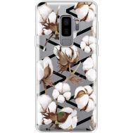Силіконовий чохол BoxFace Samsung G965 Galaxy S9 Plus Cotton flowers (35749-cc50)