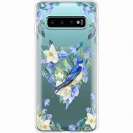 Силіконовий чохол BoxFace Samsung G973 Galaxy S10 Spring Bird (35879-cc96)