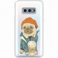 Силіконовий чохол BoxFace Samsung G970 Galaxy S10e Dog Coffeeman (35884-cc70)