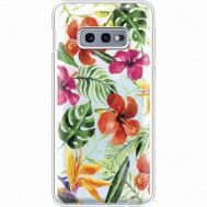 Силіконовий чохол BoxFace Samsung G970 Galaxy S10e Tropical Flowers (35884-cc43)