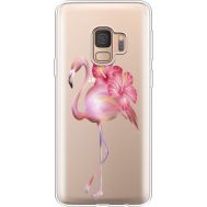 Силіконовий чохол BoxFace Samsung G960 Galaxy S9 Floral Flamingo (36194-cc12)