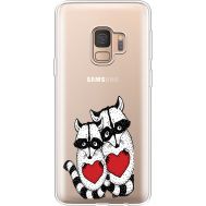 Силіконовий чохол BoxFace Samsung G960 Galaxy S9 Raccoons in love (36194-cc29)