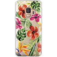 Силіконовий чохол BoxFace Samsung G960 Galaxy S9 Tropical Flowers (36194-cc43)
