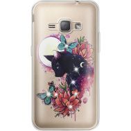 Силіконовий чохол BoxFace Samsung J120H Galaxy J1 2016 Cat in Flowers (935052-rs10)