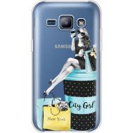 Силіконовий чохол BoxFace Samsung J100H Galaxy J1 City Girl (36459-cc56)