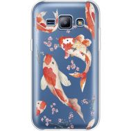 Силіконовий чохол BoxFace Samsung J100H Galaxy J1 Japanese Koi Fish (36459-cc3)