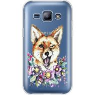 Силіконовий чохол BoxFace Samsung J100H Galaxy J1 Winking Fox (36459-cc13)