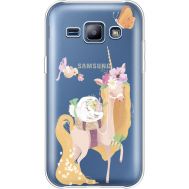 Силіконовий чохол BoxFace Samsung J100H Galaxy J1 Uni Blonde (36459-cc26)
