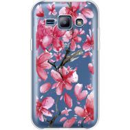 Силіконовий чохол BoxFace Samsung J100H Galaxy J1 Pink Magnolia (36459-cc37)