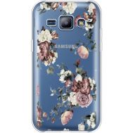 Силіконовий чохол BoxFace Samsung J100H Galaxy J1 Roses (36459-cc41)