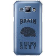 Силіконовий чохол BoxFace Samsung J100H Galaxy J1 Sexy Brain (36459-cc47)