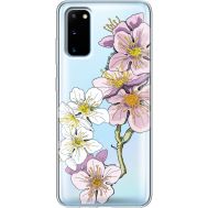 Силіконовий чохол BoxFace Samsung G980 Galaxy S20 Cherry Blossom (38870-cc4)