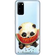 Силіконовий чохол BoxFace Samsung G980 Galaxy S20 Little Panda (38870-cc21)