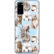 Силіконовий чохол BoxFace Samsung G980 Galaxy S20 Cotton and Rabbits (38870-cc49)