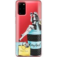 Силіконовий чохол BoxFace Samsung G985 Galaxy S20 Plus City Girl (38875-cc56)