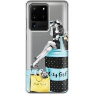 Силіконовий чохол BoxFace Samsung G988 Galaxy S20 Ultra City Girl (38881-cc56)