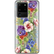 Силіконовий чохол BoxFace Samsung G988 Galaxy S20 Ultra Summer Flowers (38881-cc34)