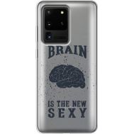 Силіконовий чохол BoxFace Samsung G988 Galaxy S20 Ultra Sexy Brain (38881-cc47)